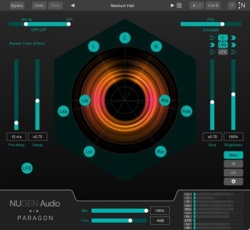 卷积混响 NUGEN Audio Paragon v1.2.0.7-R2R Win-音浪网-音乐制作系统办公资源