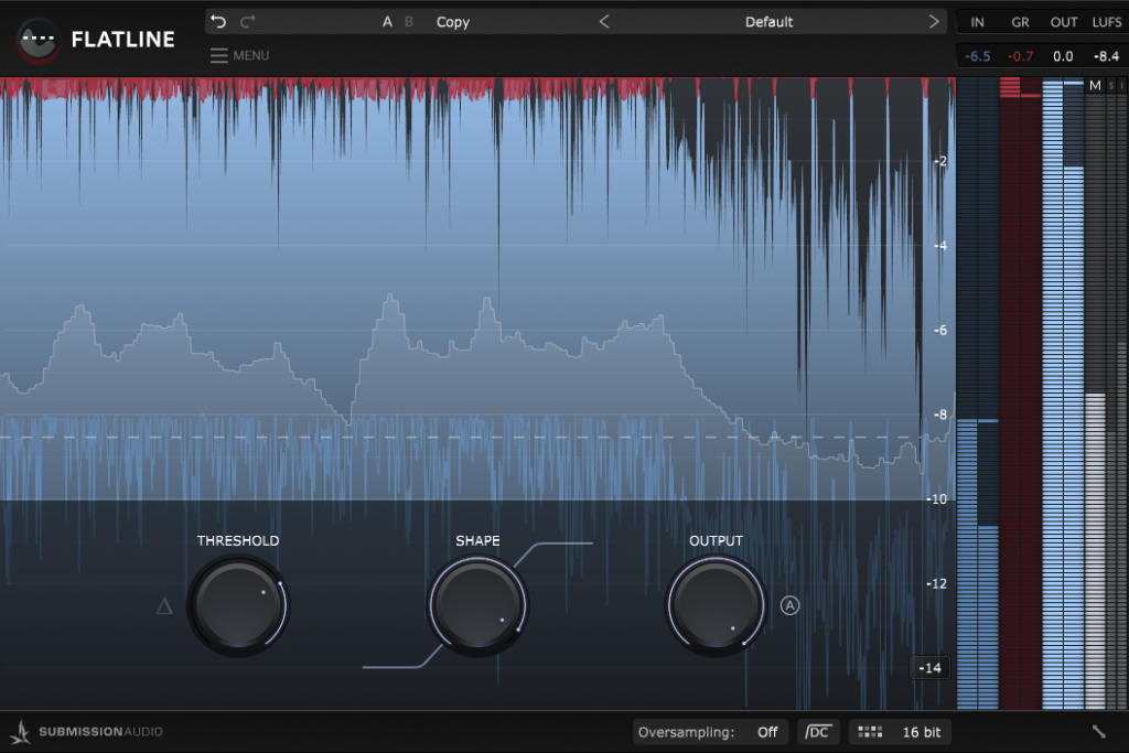 母带级限制修剪器 SubMission Audio Flatline v1.1.2 WIN-音浪网-音乐制作系统办公资源