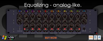 模拟方式均衡器 Schaack Audio Technologies AnalogQ v1.3.0 WIN-音浪网-音乐制作系统办公资源