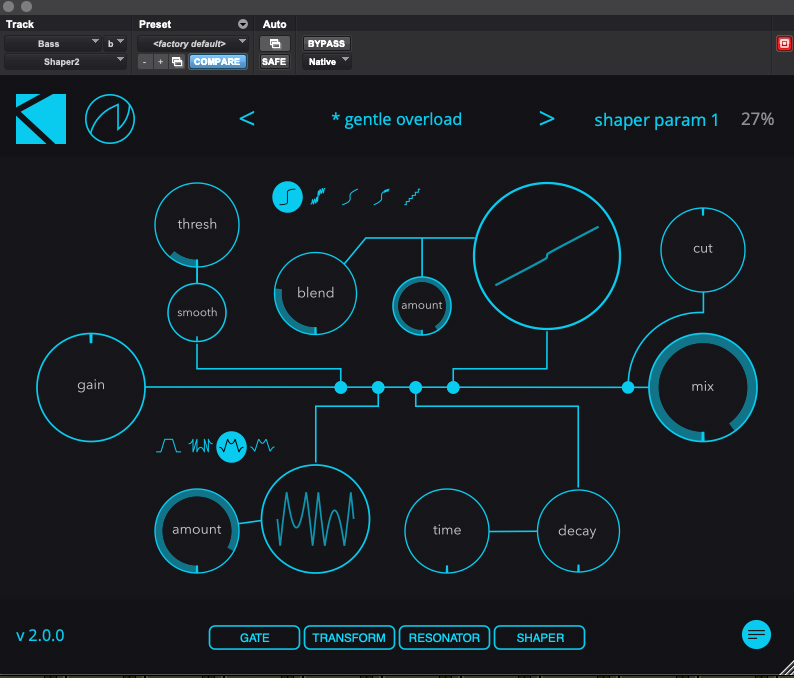 毁灭性效果器组合插件 – K-Devices Shaper 2 v2.0.0 WIN MacOS-音浪网-音乐制作系统办公资源