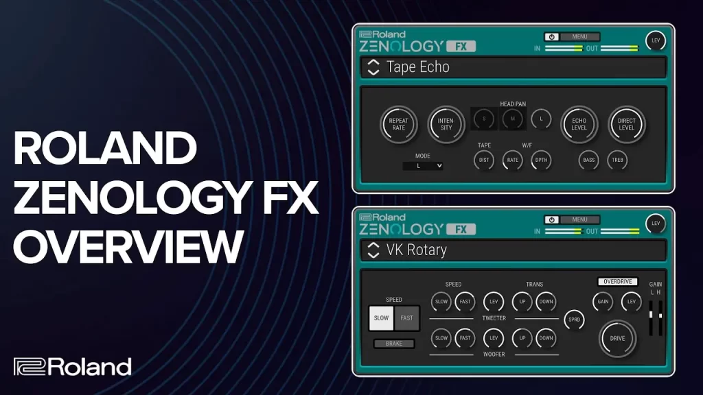 增强和塑造音频信号插件 Roland ZENOLOGY FX v1.5 WIN-音浪网-音乐制作系统办公资源