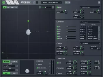 虚拟声学处理器插件 Wave Arts Panorama 7 v7.05 WiN-音浪网-音乐制作系统办公资源