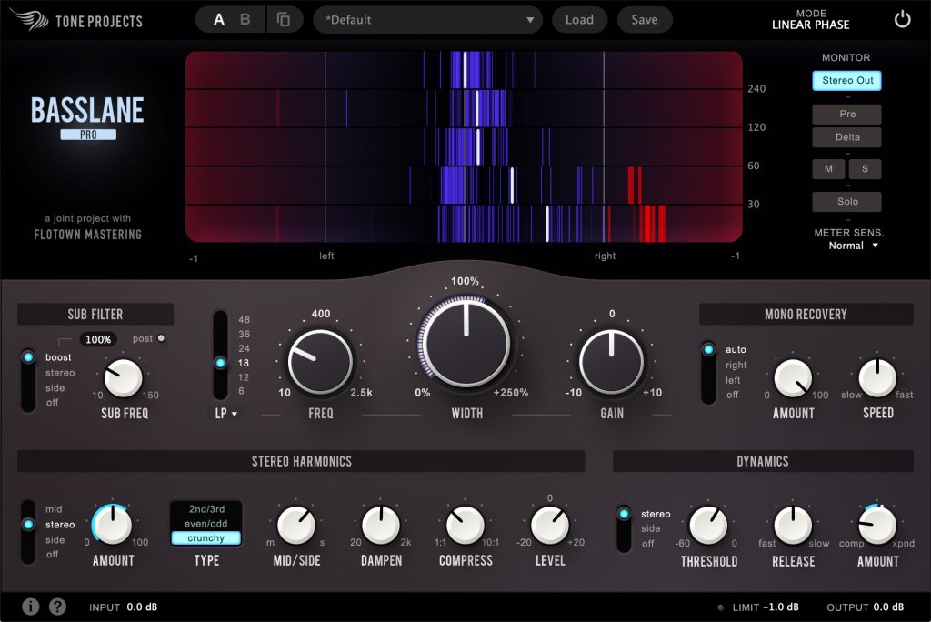 低音处理工具 Tone Projects Basslane Pro v1.0.4 WIN-音浪网-音乐制作系统办公资源