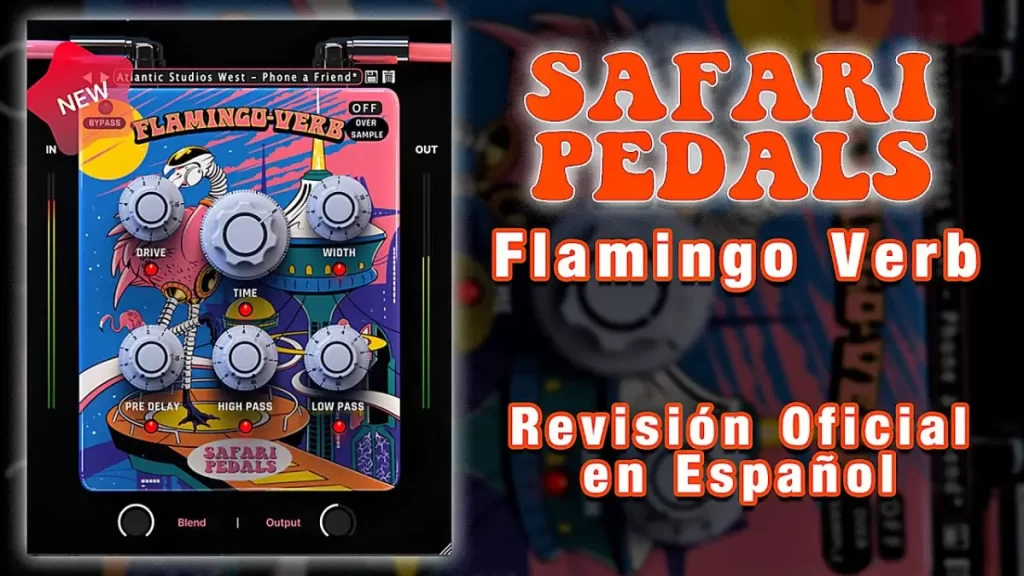 独特的混响插件 Safari Pedals Flamingo Verb v1.13.6 WiN MAC-音浪网-音乐制作系统办公资源