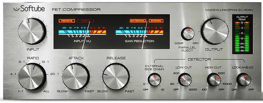 FET压缩器 – Softube FET Compressor v2.5.9 WiN-音浪网-音乐制作系统办公资源