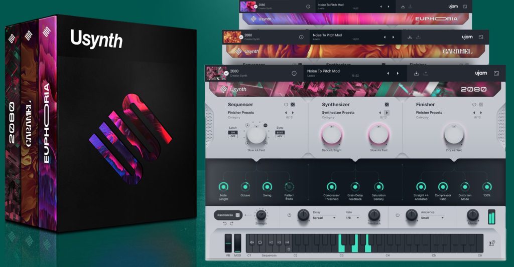 超级合成器合集 UJAM USYNTH Bundle v1.1.1 WIN-音浪网-音乐制作系统办公资源