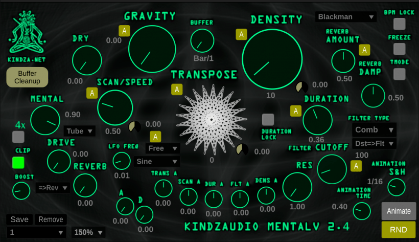 音高和混响的扫描粒度插件 KINDZAudio Mental V2_v222  WiN/MAC-音浪网-音乐制作系统办公资源