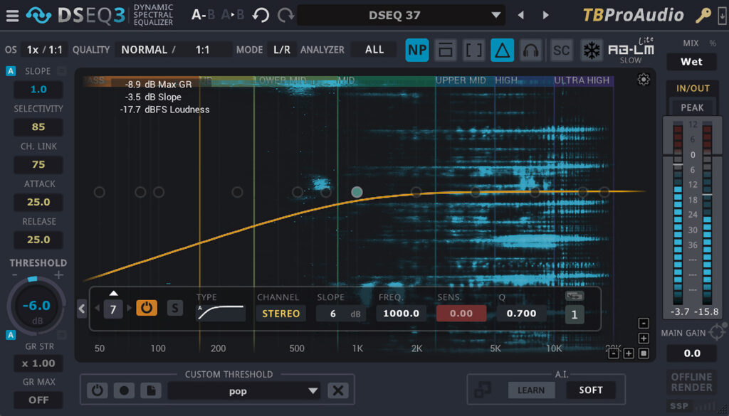 动态均衡器 TBProAudio DSEQ3 v3.8.3 Regged WIN-音浪网-音乐制作系统办公资源