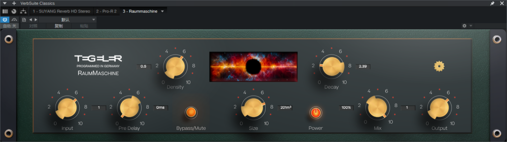 混响 Tegeler Audio Manufaktur Raummaschine v1.1.8 Incl Keygen-R2R Win-音浪网-音乐制作系统办公资源