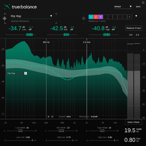 频谱分析插件 Sonible Truebalance v1.0.3 WIN/MAC-音浪网-音乐制作系统办公资源