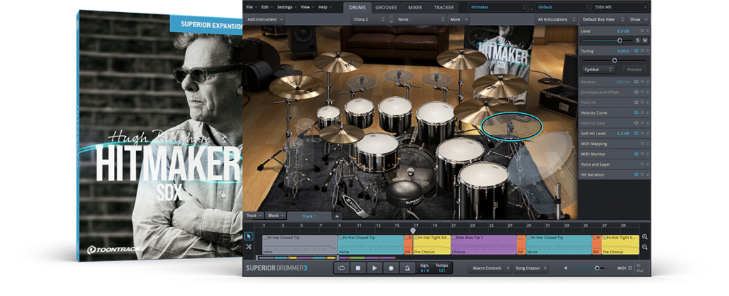 经典原声鼓组与电子鼓组 Toontrack Hitmaker SDX v1.0.2 (SOUNDBANK)-音浪网-音乐制作系统办公资源