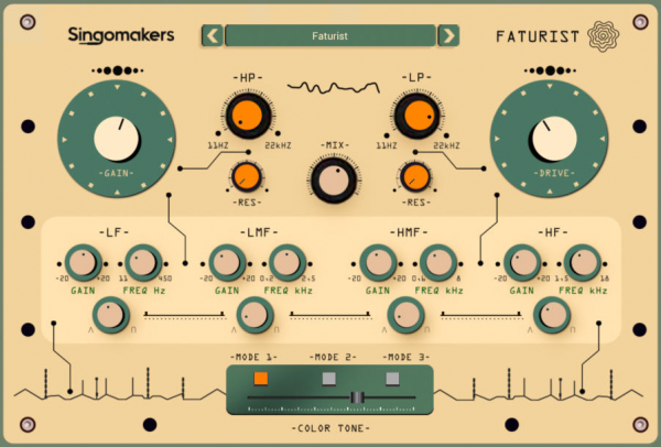 终极失真效果器 Singomakers Faturist v1.0.0 WiN-音浪网-音乐制作系统办公资源