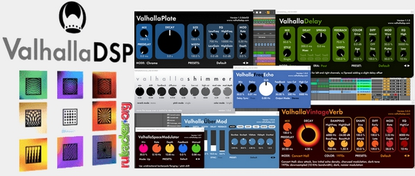 混响效果器套装 ValhallaDSP bundle 2019 Win-音浪网-音乐制作系统办公资源