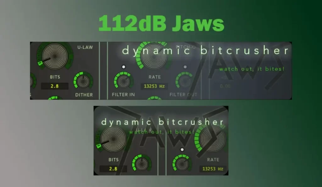 降 bit 插件 112dB Jaws v1.0.3 WIN-音浪网-音乐制作系统办公资源