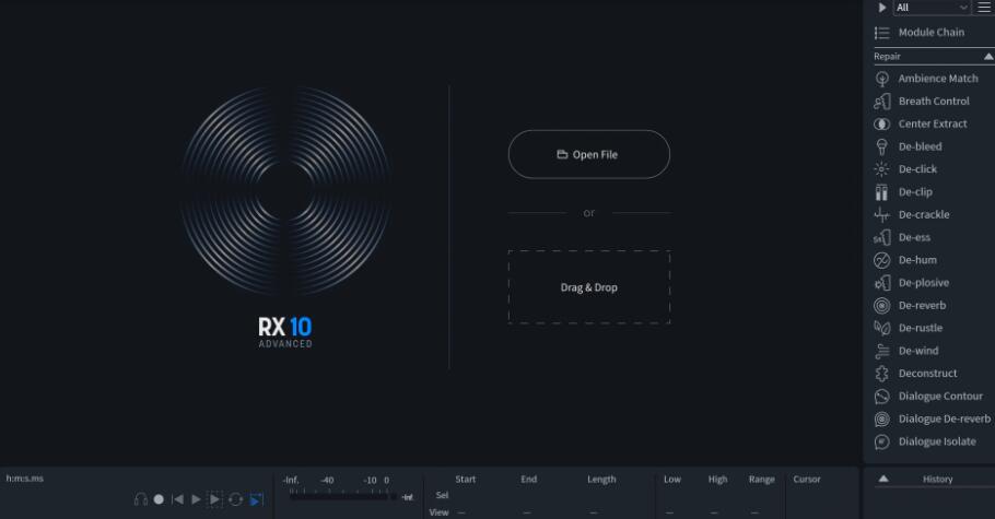 iZotope RX10.0.0 汉化破解版（含独立版与插件汉化补丁）-音浪网-音乐制作系统办公资源