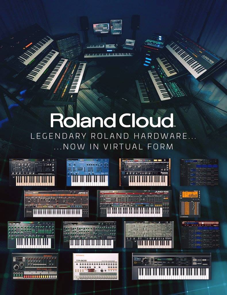 罗兰云硬件模拟合成器全家桶 Roland Cloud Synth Bundle 2023.08 WIN-音浪网-音乐制作系统办公资源