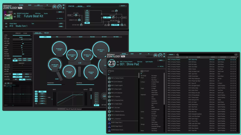 罗兰云超级合成器2代 Roland Cloud ZENOLOGY Pro v2.0.1 WIN（含音色库ZENOLOGY Content 2023）-音浪网-音乐制作系统办公资源