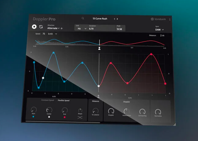 高级多普勒效果器 Tonsturm DopplerPro v1.0.0 WiN-音浪网-音乐制作系统办公资源