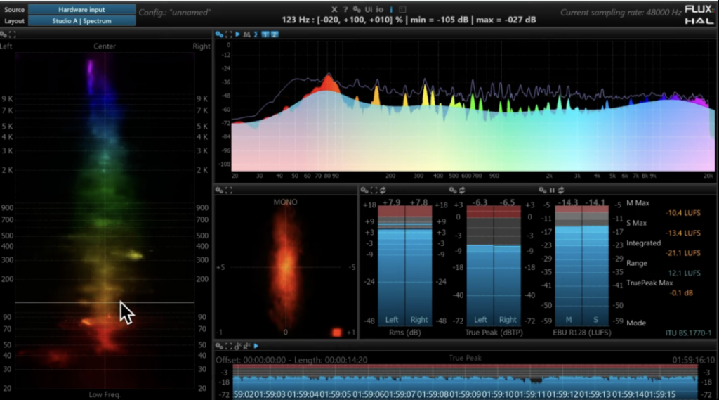 实时频谱仪 Flux Pure Analyzer v1.10.4 WIN-音浪网-音乐制作系统办公资源