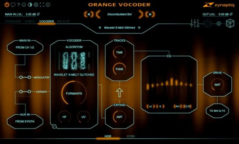 最强人声塑形插件 Zynaptiq ORANGE VOCODER v4.0.1 WIN-音浪网-音乐制作系统办公资源