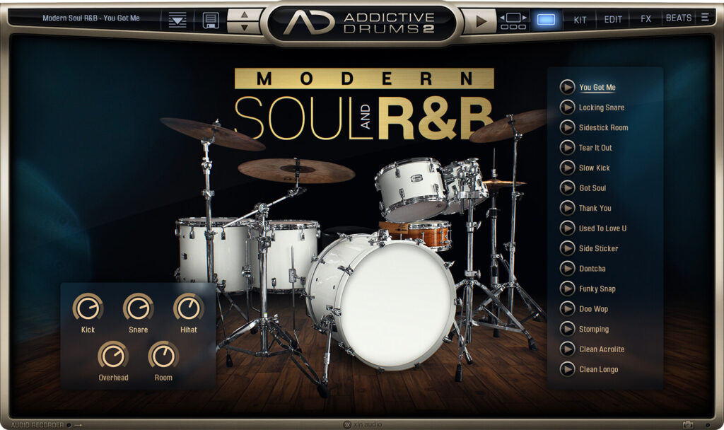 经典鼓神 XLN Audio Addictive Drums 2 Complete v2.2.5.6 WIN/MAC-音浪网-音乐制作系统办公资源