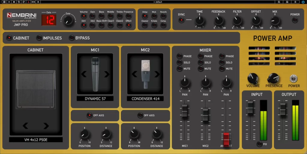 电子管放大器 Nembrini Audio JMP Pro Valve Guitar Amplifier v1.0.0 WiN-音浪网-音乐制作系统办公资源