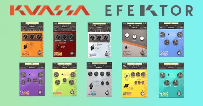 吉他效果器合集 Kuassa – Efektor Bundle 2022.11 WIN-音浪网-音乐制作系统办公资源