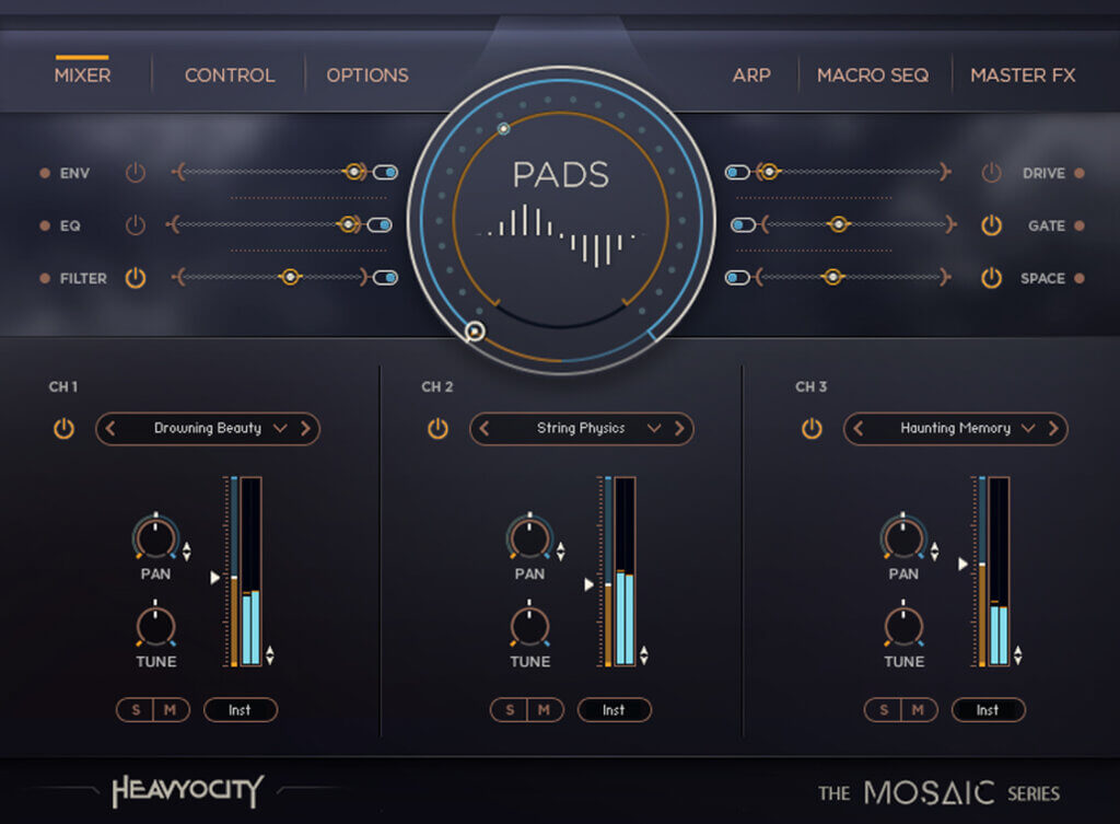 工业电影铺底音色 Heavyocity Mosaic Pads KONTAKT-音浪网-音乐制作系统办公资源