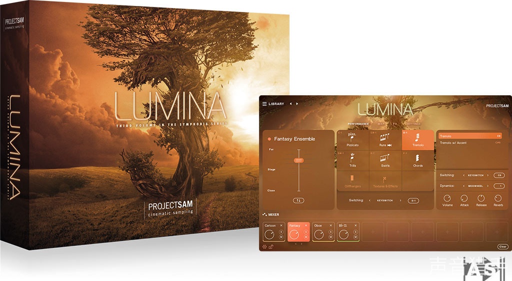 精简音色库 ProjectSam Symphobia 3 : Lumina 2.0 KONTAKT LiTE-音浪网-音乐制作系统办公资源