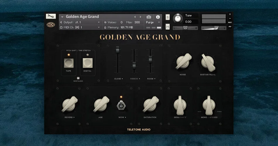 黄金时代原声钢琴 Teletone Audio Golden Age Grand KONTAKT-音浪网-音乐制作系统办公资源