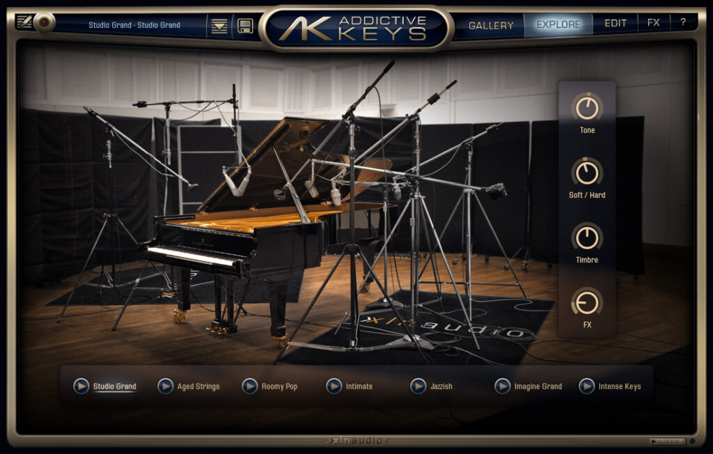 经典钢琴音源 XLN Audio Addictive Keys Complete v1.5.4.2 WIN/MAC-音浪网-音乐制作系统办公资源