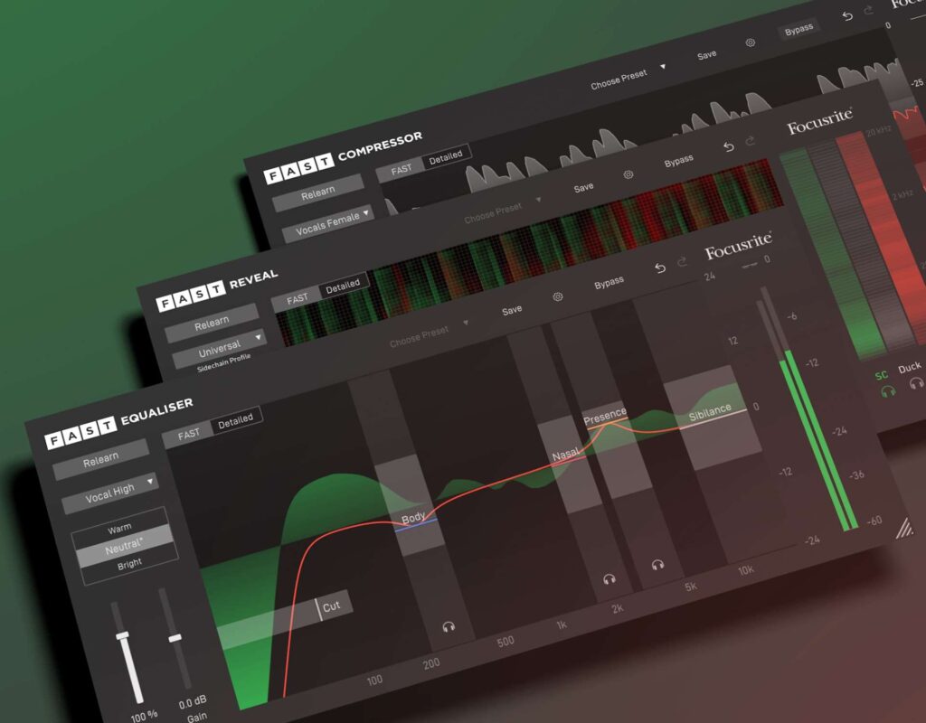 混音套件 Focusrite FAST Bundle v2022.02.25 Windows & macOS-音浪网-音乐制作系统办公资源