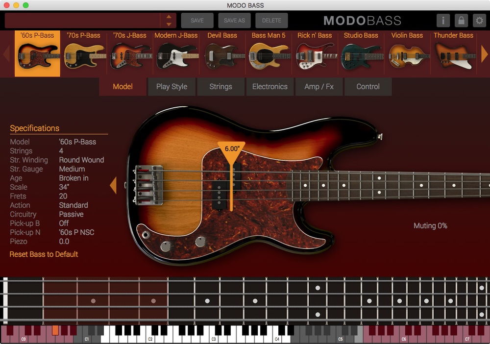 建模贝斯音色 IK Multimedia MODO BASS v1.5.2 WIN/MacOS-音浪网-音乐制作系统办公资源