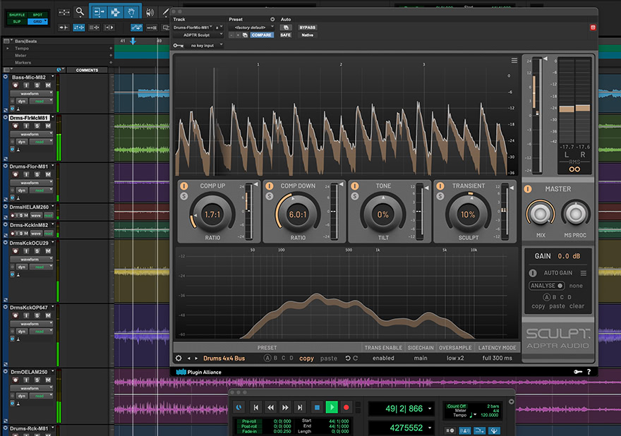 动态效果器 Plugin Alliance ADPTR Sculpt v1.2.0 WIN-音浪网-音乐制作系统办公资源