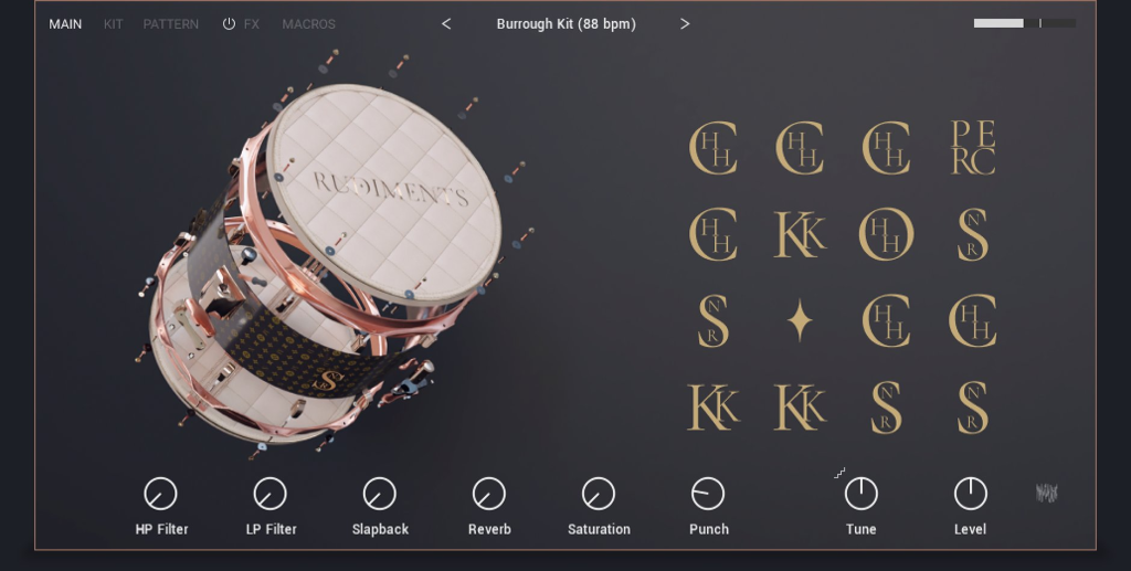 Play Series之现代Hip hop鼓组 Native Instruments Play Series Rudiments KONTAKT-音浪网-音乐制作系统办公资源