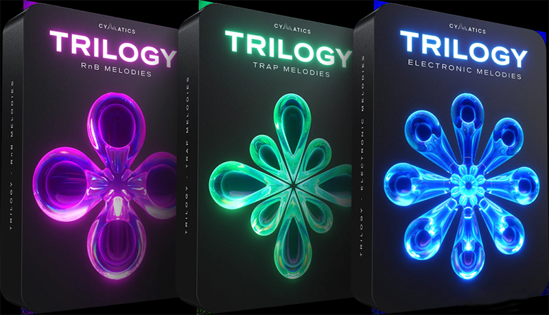 EDM三部曲采样包 Cymatics Trilogy – Launch Edition Wav Midi-音浪网-音乐制作系统办公资源