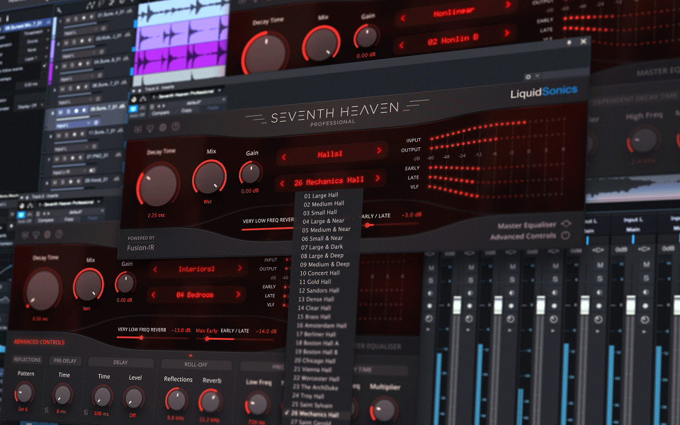LiquidSonics 第七天堂终极混响5合1全套装 WIN免安装版（附安装教程）-音浪网-音乐制作系统办公资源