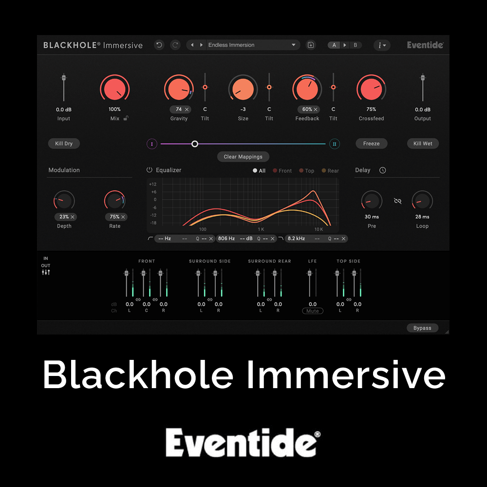 黑洞插件全景声版 Eventide Blackhole Immersive v1.0.1 WIN-音浪网-音乐制作系统办公资源