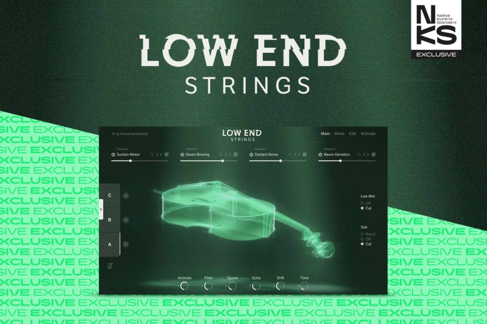 低音弦乐组音色库 Native Instruments Low End Strings KONTAKT-音浪网-音乐制作系统办公资源