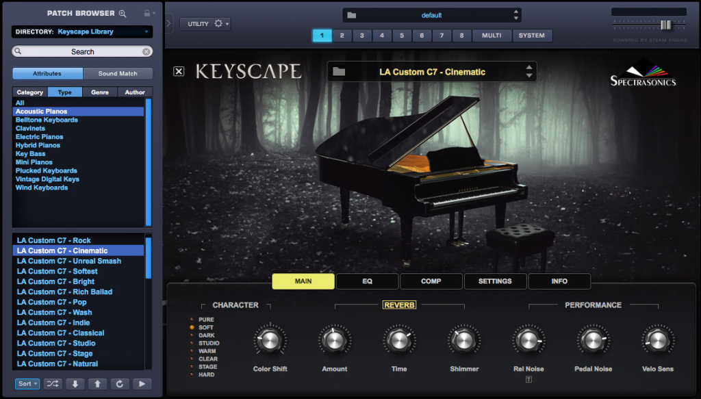 键盘之王升级 Spectrasonics Keyscape v1.5.0c WIN/MAC（包含R2R版，MAC原生支持M系列处理器）-音浪网-音乐制作系统办公资源