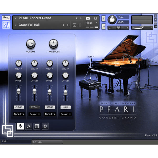 雅马哈C7珍珠大钢琴音色库升级 Impact Soundworks Pearl Concert Grand v2.4.1 Kontakt 大文件-音浪网-音乐制作系统办公资源