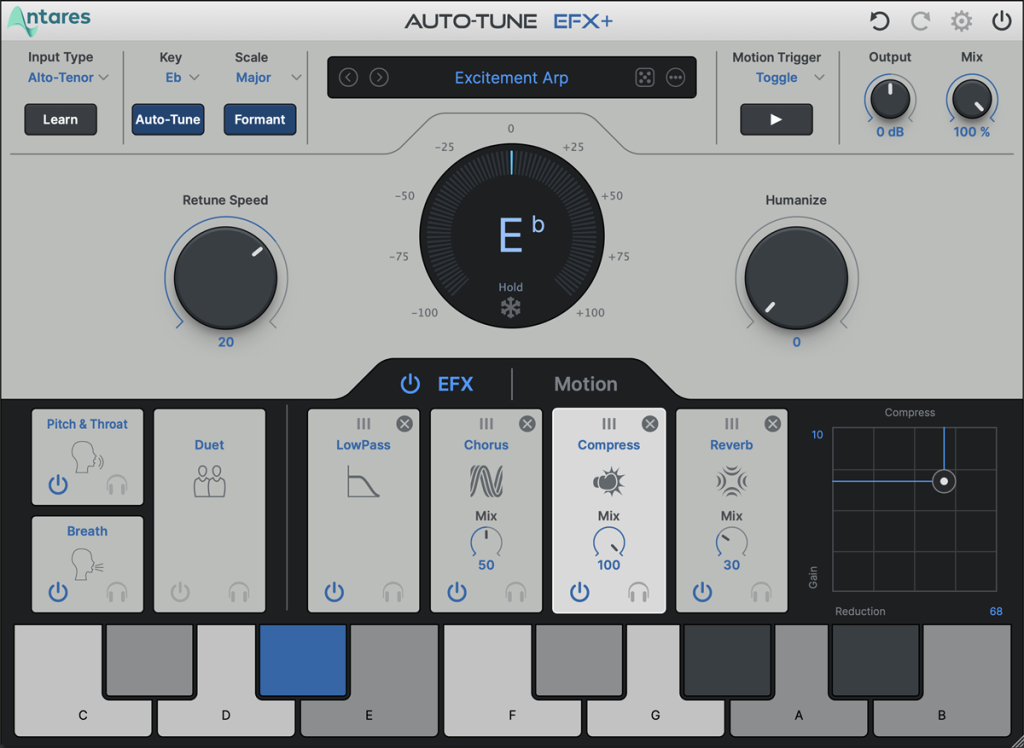 创意人声效果器 Antares Auto-Tune EFX v10.0.1 CE WIN-音浪网-音乐制作系统办公资源