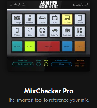 多种模拟音效插件 Audified MixChecker Pro v1.3.0 WiN-音浪网-音乐制作系统办公资源