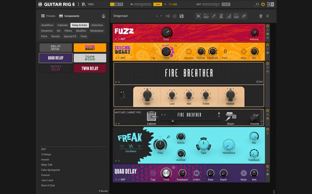 吉他效果器 Native Instruments Guitar Rig 6 v6.4.0 WIN（R2R版）-音浪网-音乐制作系统办公资源