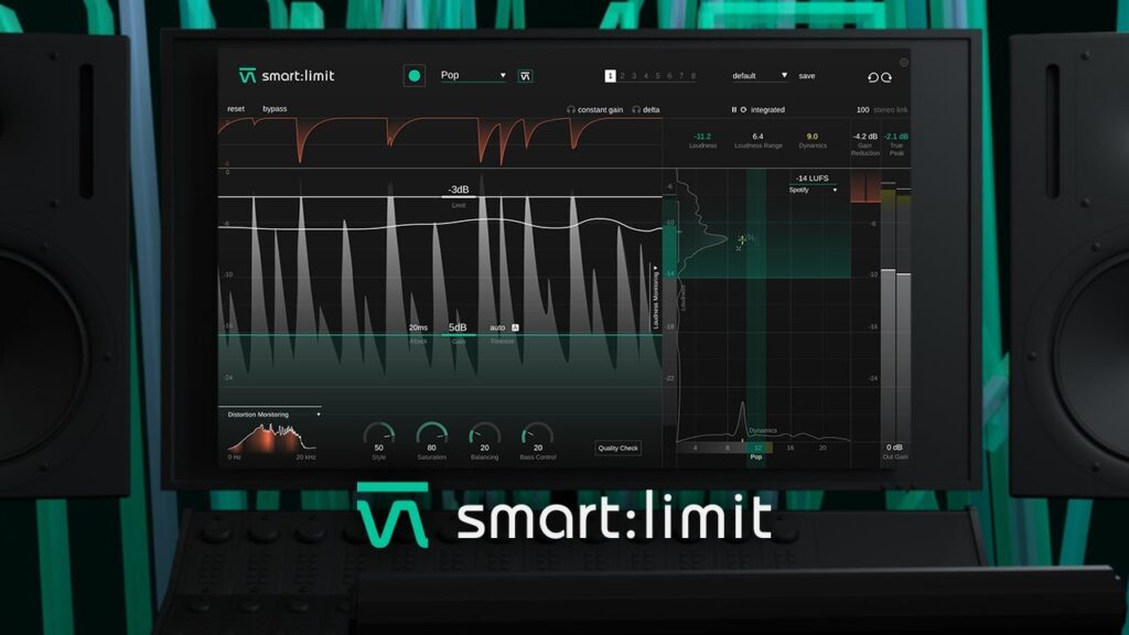 智能限制器插件 Sonible Smartlimit v1.1.2 WIN-音浪网-音乐制作系统办公资源