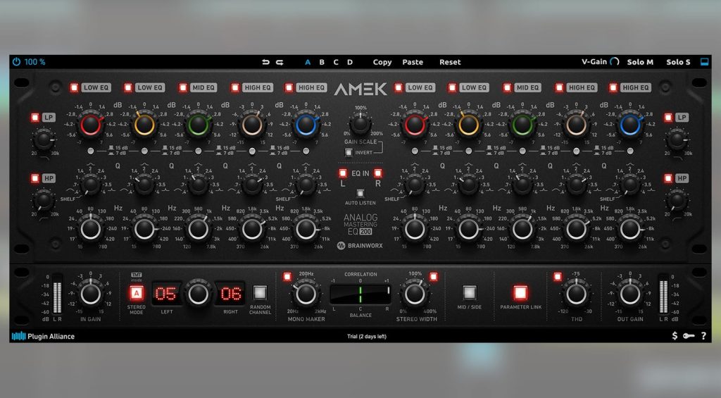 插件联盟母带压缩 Plugin Alliance AMEK Mastering Compressor v1.0.0 WIN-音浪网-音乐制作系统办公资源