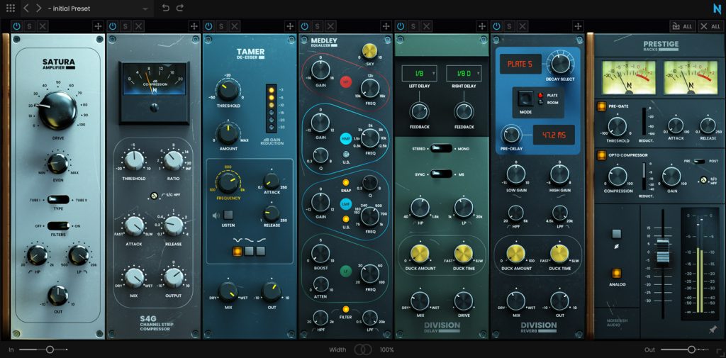 全功能通道条效果器 NoiseAsh Audio Prestige Racks v1.0.0 WIN/MAC-音浪网-音乐制作系统办公资源