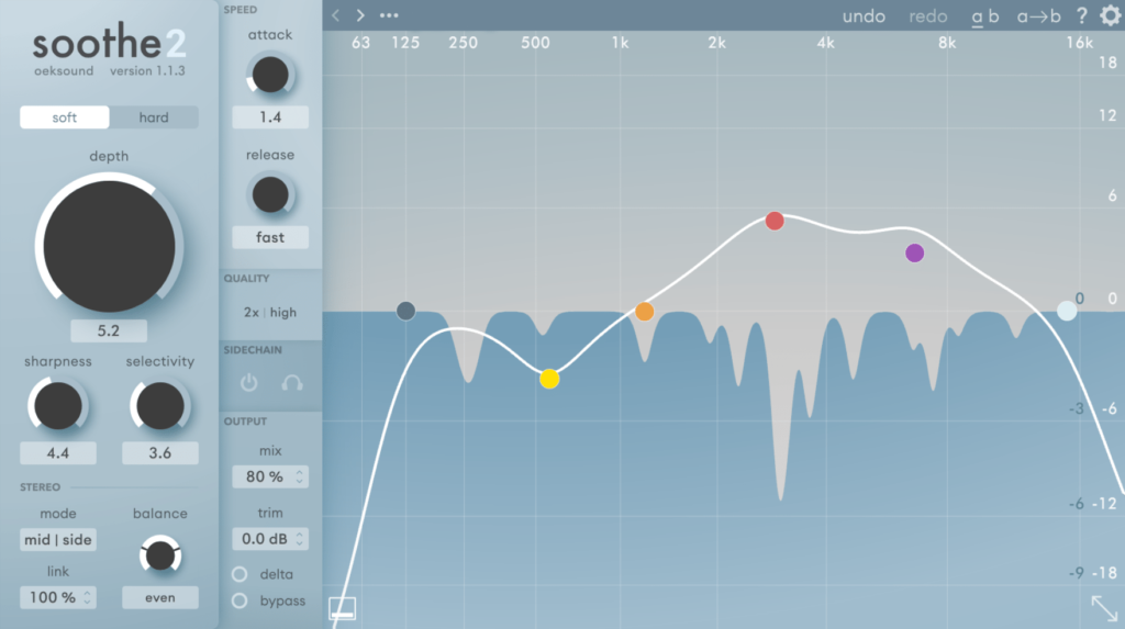 魔法EQ Oeksound Soothe2 v.1.1.2 WIN-音浪网-音乐制作系统办公资源