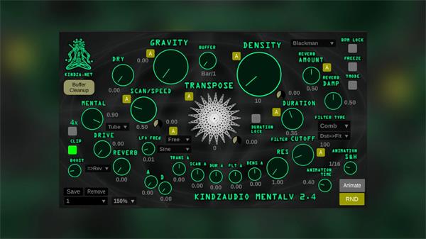 移调密度颗粒插件 KINDZAudio MentalV2 v2.3.1 WIN&MAC-音浪网-音乐制作系统办公资源