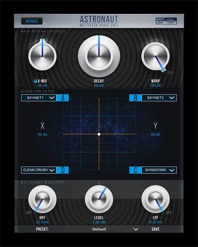 混响插件 Shift Line Astronaut Reverb Free Version V1.3.0-WIN&MAC（2024.01.16更新）-音浪网-音乐制作系统办公资源